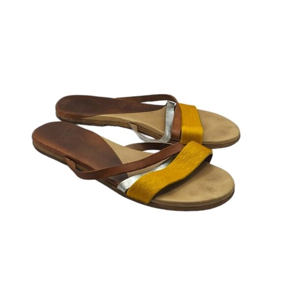 Grotesque Shoes Pony Slipper Sandals - Picture 1 of 4